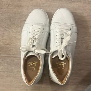 Christian Louboutin white sneakers